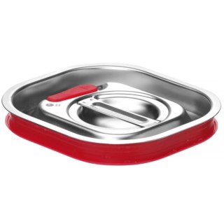 Pokrywka z uszczelką do pojemników GN 1/6 Kitchen Line 156x142 mm Hendi