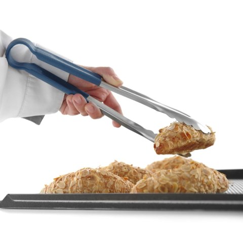 Szczypce do serwowania potraw HACCP - czerwone - HENDI 171837 Hendi