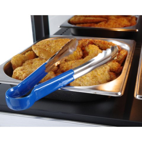 Szczypce do serwowania potraw HACCP - czerwone - HENDI 171837 Hendi