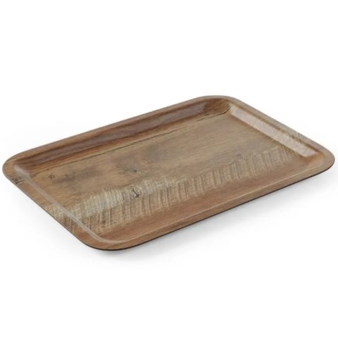 Taca do serwowania laminowana drewno 430 x 330 mm - Hendi 508879 Hendi