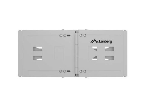 Uchwyt ścienny rack 19" 4U 497x400/240 szary Lanberg