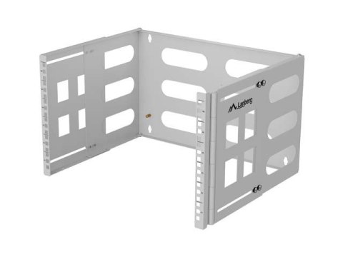 Uchwyt ścienny rack 19" 6U 497x400/240 szary Lanberg