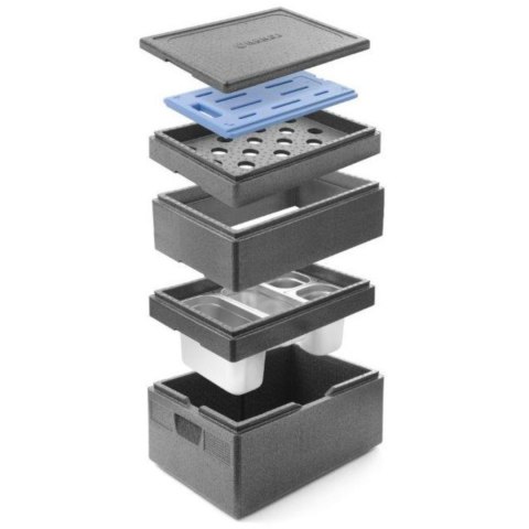 Wkład element chłodzący do termobox-ów pojemników termoizolacyjnych od 0 do 4C GN1/2 - Hendi 707777 Hendi