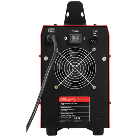 Zgrzewarka przypawarka kondensatorowa do śrub gwoździ kołków metalowych M3 - M10 S-STUD2500 Juli Stamos Germany Stamos Germany