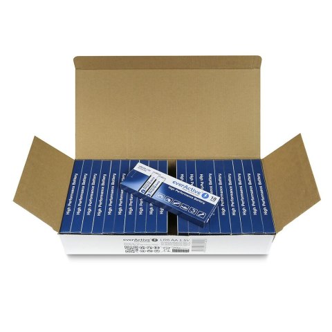 Baterie paluszki LR6/AA folia 10 szt. EverActive