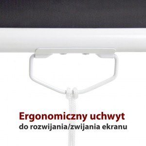 Ekran ręczny półautomat 4:3 120" 244x183cm MS-120 4:3 ART