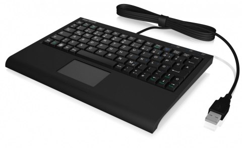 Klawiatura mini ACK-3410(US) touchpad, USB KEYSONIC