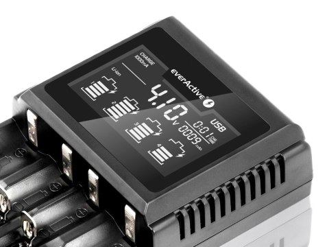 Ładowarka uniwersalna UC-4000 do akumulatorów i ogniw EverActive