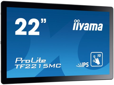 Monitor 22 TF2215MC-B2 pojemnościowy 10pkt pianka IPS DP HDMI IIYAMA