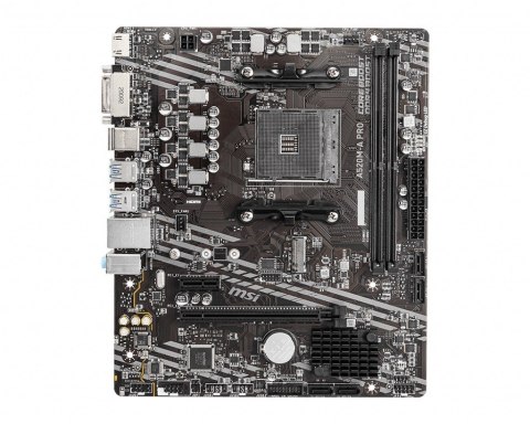 Płyta główna A520M-A PRO AM4 2DDR4 DVI/HDMI USB 3.2 mATX MSI
