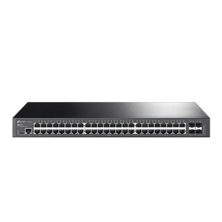 Przełącznik zarządzalny L2+ JetStream, 48 portów gigabitowych, 4 sloty SFP+ 10GE SG3452X TP-LINK
