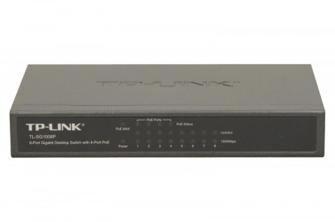 SG1008P switch 8x1GB PoE TP-LINK