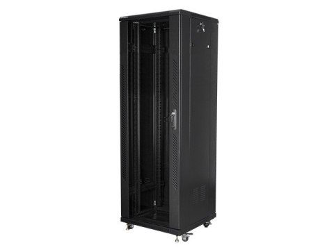Szafa stojąca Rack 19 37U 600x600mm czarna Lanberg