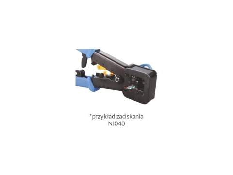 Wtyk przelotowy RJ45 UTP kat.5e (op. 100 szt) ALANTEC