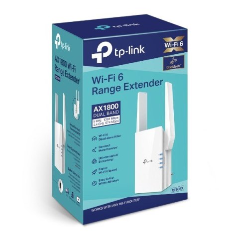 Wzmacniacz sygnału RE605X Repeater Wifi AX1800 TP-LINK