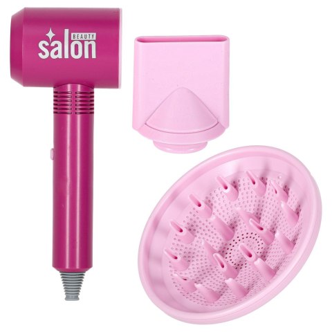 Zestaw fryzjerski dla dzieci suszarka prostownica światło dźwięk 15 elementów Kik Sp. z o. o. Sp. k.