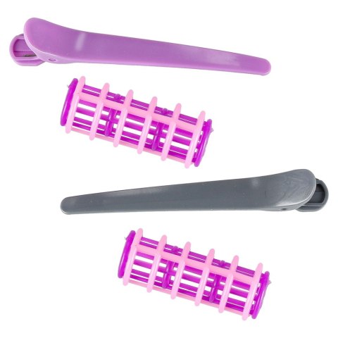 Zestaw fryzjerski dla dzieci suszarka prostownica światło dźwięk 15 elementów Kik Sp. z o. o. Sp. k.