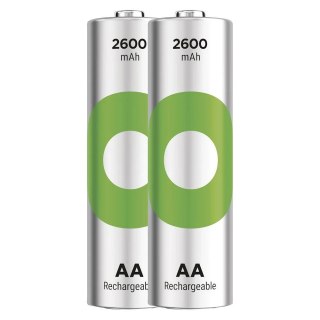 Akumulatorki R6/AA Ni-MH 2600mAh blister 2szt. GP RECYKO GP Battery