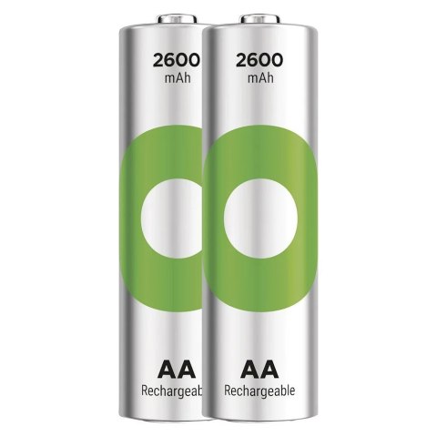 Akumulatorki R6/AA Ni-MH 2600mAh blister 2szt. GP RECYKO GP Battery