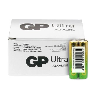 Baterie alkaliczne LR03/AAA GP ULTRA 40szt. (G-TECH) GP Battery