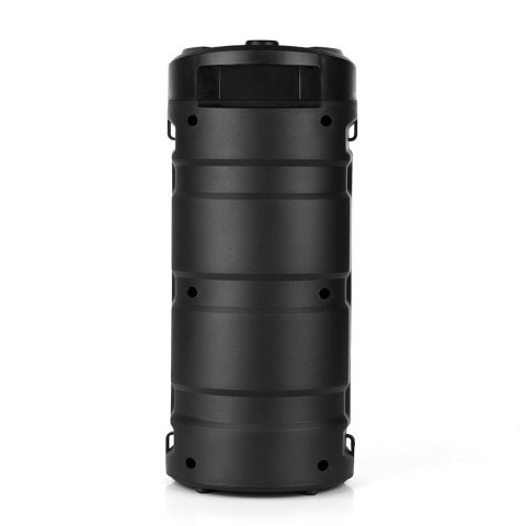 Głośnik PARTYBOX KEG BT MT3165 V2.0 Karaoke/Bluetooth 5.0+EDR/FM/MP3/MicroSD/USB/Equalizer/AUX/Jack 6.3/Pilot/Pasek/USB-C/LED/RM Media-Tech