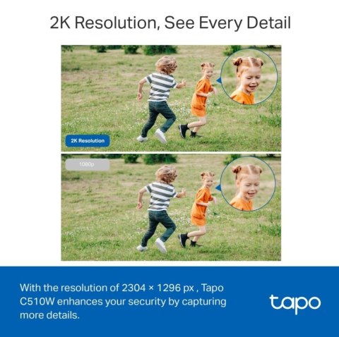 Kamera Tapo C510W Zewnętrzna Obrót/Nachylenie TP-LINK