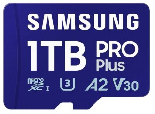 Karta microSD MB-MD1T0SA/WW 1TB PRO+ + adapter MB-MD1T0SA/EU Samsung