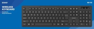 Klawiatura bezprzewodowa KB-02 Savio