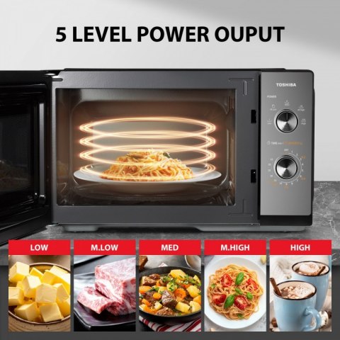 Kuchnia mikrofalowa MW3-MM20PF(BK) Toshiba