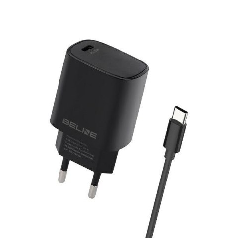 Ładowarka sieciowa 20W USB-C + kabel USB-C Beline