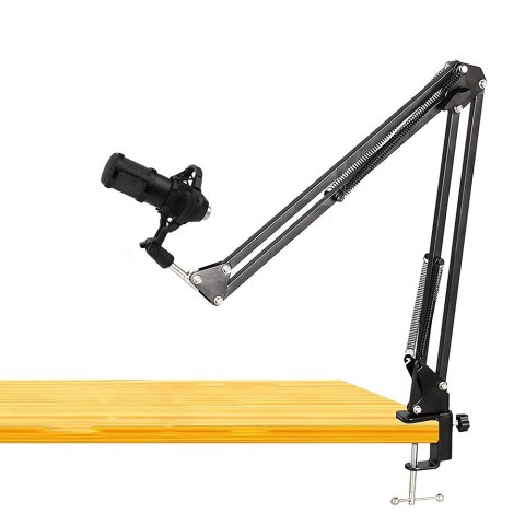 Mikrofon pojemnościowy, studyjny z zestawem akcesoriów STUDIO AND STREAMING MICROPHONE MT397K (Czarny) Media-Tech