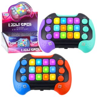 Gra Konsola Elektroniczna Zręcznościowa Edukacyjna 11 Gier Trybów LEAN Toys
