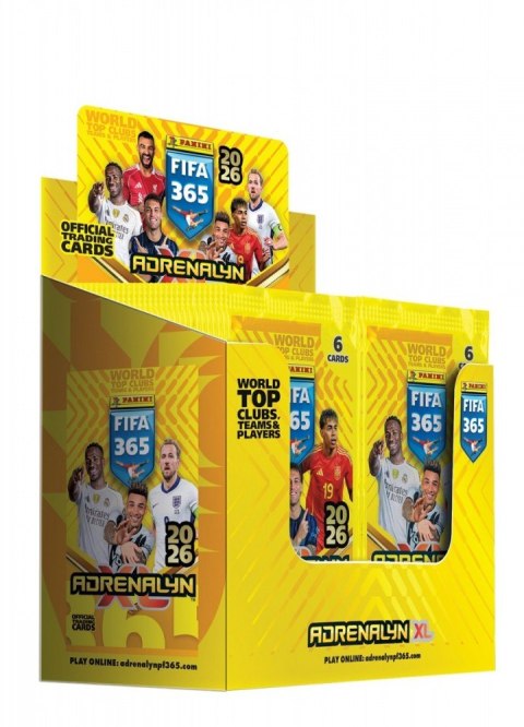 Karty FIFA 2026 Saszetka z kartami display 50 sztuk Panini Kolekcja