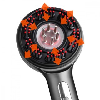 Masująca szczotka do włosów i skóry głowy REGENERATING HAIRBRUSH MASSAGER MT6537 Media-Tech