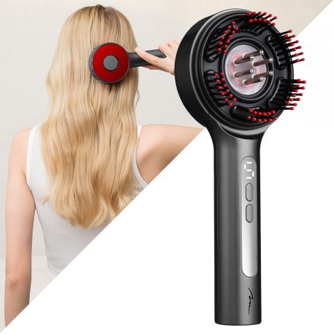 Masująca szczotka do włosów i skóry głowy REGENERATING HAIRBRUSH MASSAGER MT6537 Media-Tech