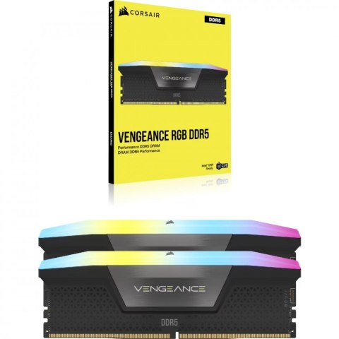 Pamięć DDR5 Vengeance RGB 48GB/6400 (2x24GB) CL36 Corsair