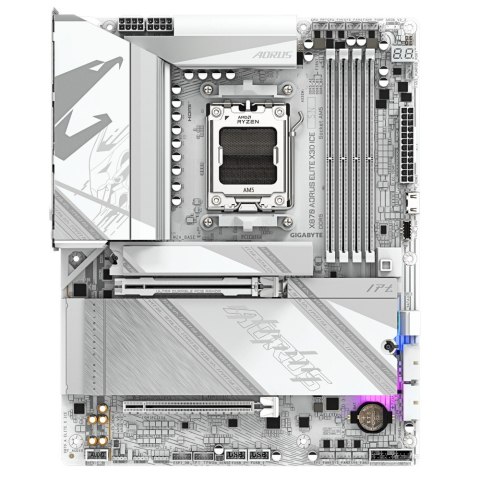Płyta główna X870 AORUS ELITE X3D ICE AM5 4DDR5 HDMI ATX Gigabyte