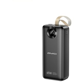 Powerbank Awei PA-34 30000mAh 65W Fast charging Czarny AWEI