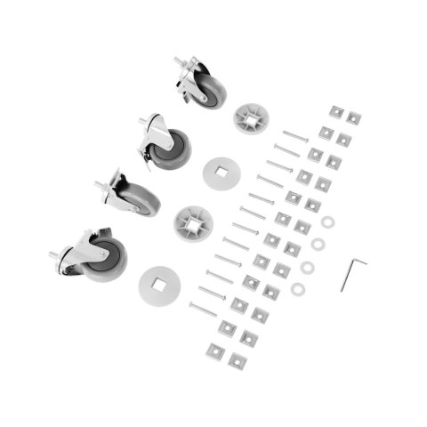 Wózek kelnerski cateringowy do transportu 16 pojemników tac 60 x 40 cm Royal Catering RCTW-16TB.1 Royal Catering