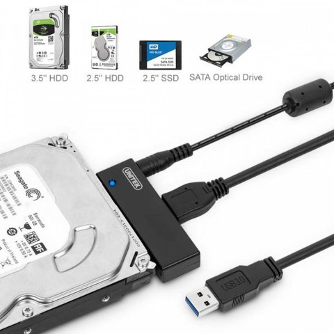 Adapter USB3.0 - SATA III HDD/SSD 2,5/3,5; Y-1039 Unitek