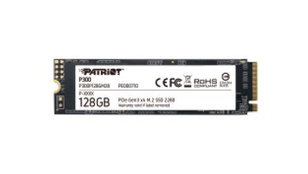 Dysk SSD P300 128GB M.2 PCIe Gen 3 x4 1600/600 Patriot