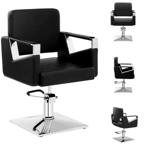 Fotel fryzjerski barberski kosmetyczny Physa BRISTOL - czarny Physa