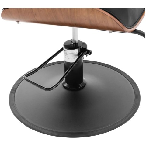 Fotel fryzjerski barberski z podnóżkiem PHYSA FILEY - czarny Physa