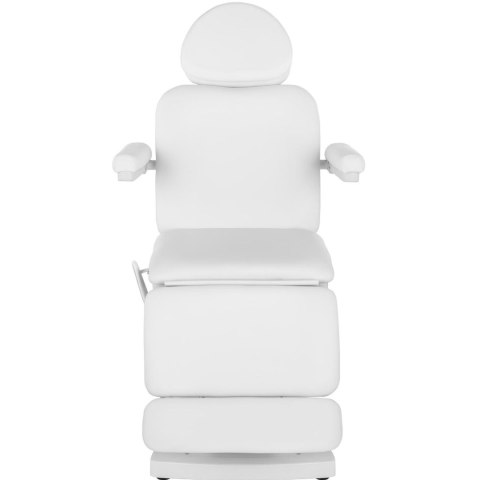 Fotel kosmetyczny do tatuażu masażu spa BOLZANO - biały Physa