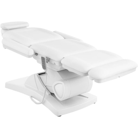 Fotel kosmetyczny do tatuażu masażu spa BOLZANO - biały Physa