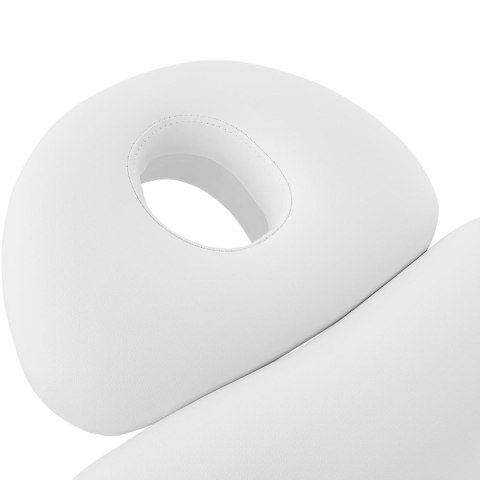 Fotel kosmetyczny do tatuażu masażu spa BOLZANO - biały Physa