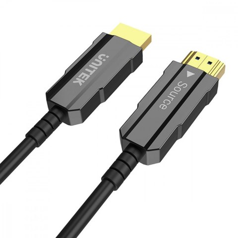 Kabel Optyczny HDMI 2.0 15m AOC 4K60Hz C11072BK-15M Unitek