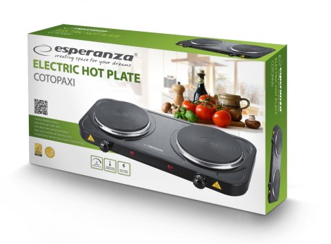 Kuchenka elektryczna Cotopaxi czarna Esperanza