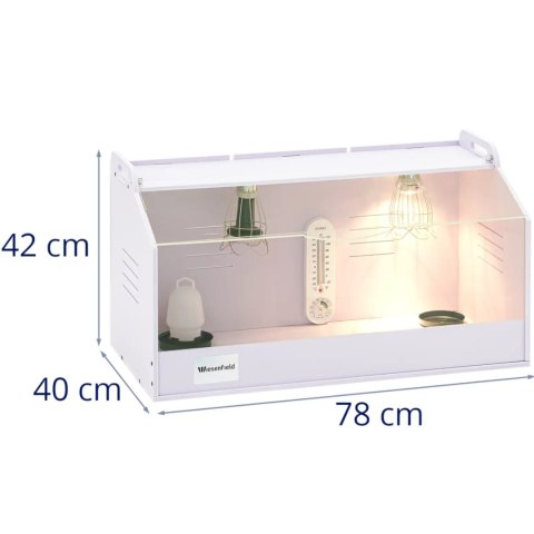 Odchowalnik boks do odchowu piskląt do 36C 78 x 40 x 42 cm WIESENFIELD