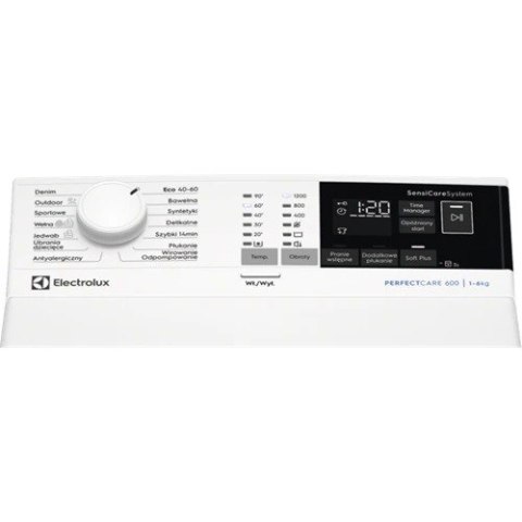 Pralka EW6TN24262P top soft open Electrolux
